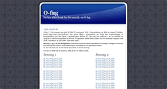 Desktop Screenshot of ofag.eikern.net
